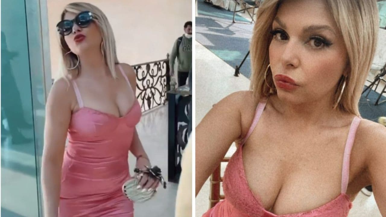 Itatí Cantoral impacta con ajustado vestido de 'Barbie'