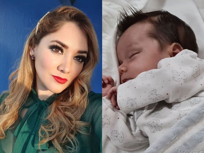 Sherlyn protagoniza tierna foto junto a su hijo y revela: ‘Se cayó el ombligo de André’
