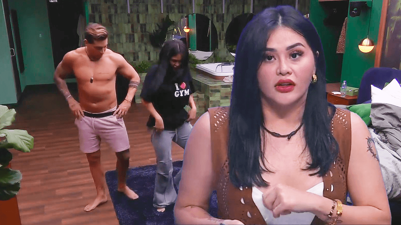 ¡Gomita enseña a Agustín a bailar 'Payaso de Rodeo'!