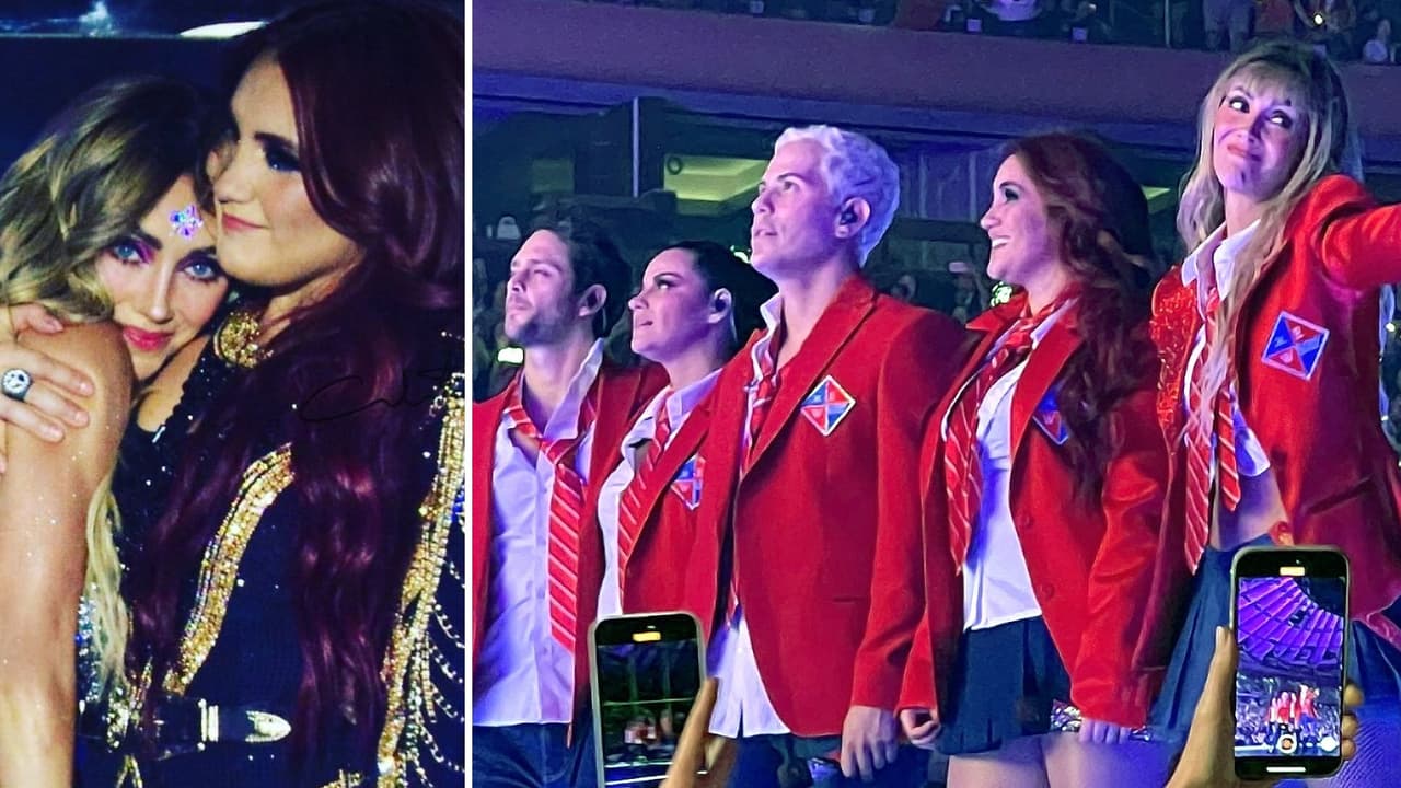 Anahí e integrantes del equipo de la gira de RBD estarían contagiados de covid-19.