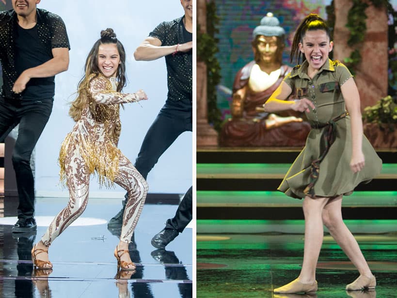 Cada que pisaba el escenario, Sara demostraba la pasión que tiene por el baile, los jueces simplemente no podían ante su explosiva y perfecta ejecución.