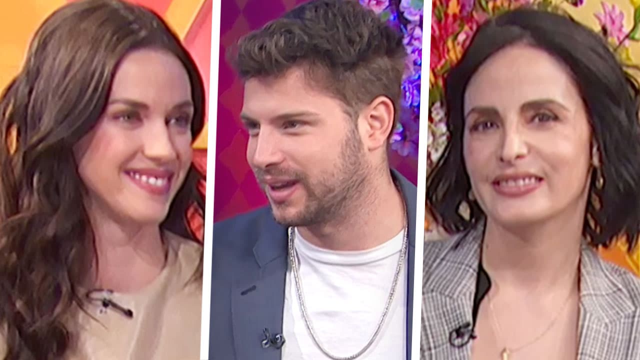 Pamela Almanza, Nicolás Haza y Ximena Herrera hacia el estreno de ‘Con esa misma mirada’