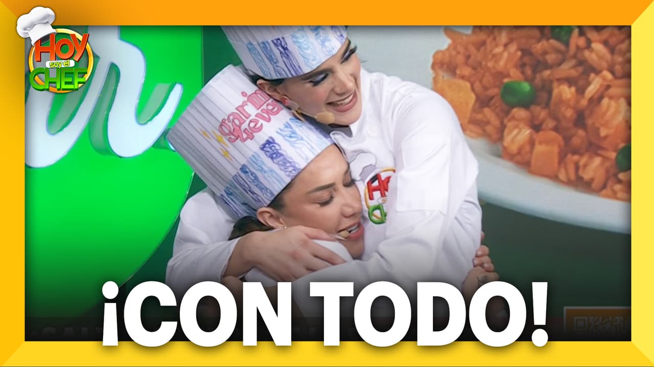 Gala Montes hace equipo con Karime en Hoy soy el Chef