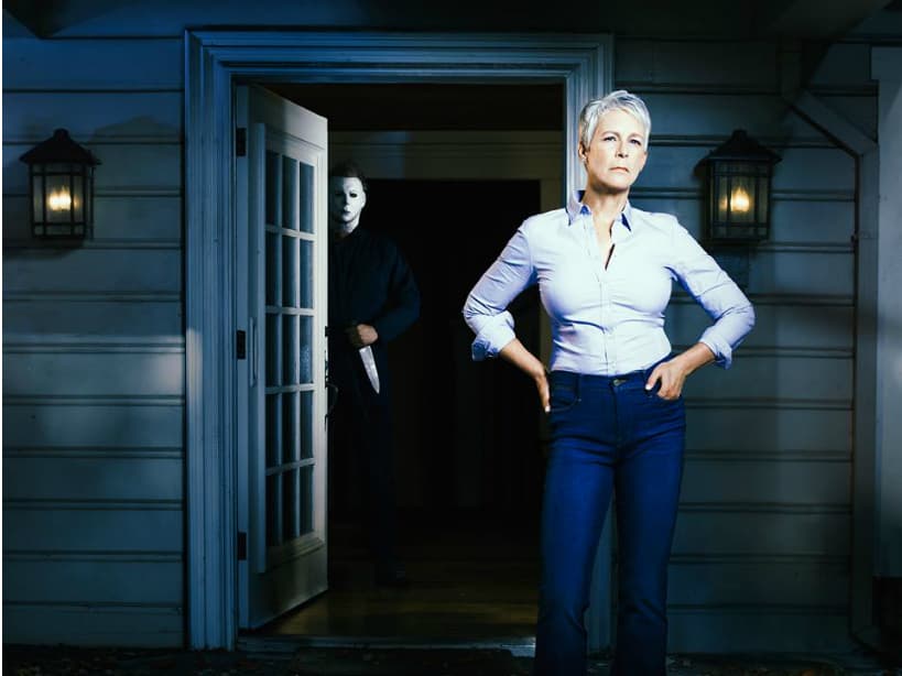 Así luce Michael Myers en el póster oficial de 'Halloween'