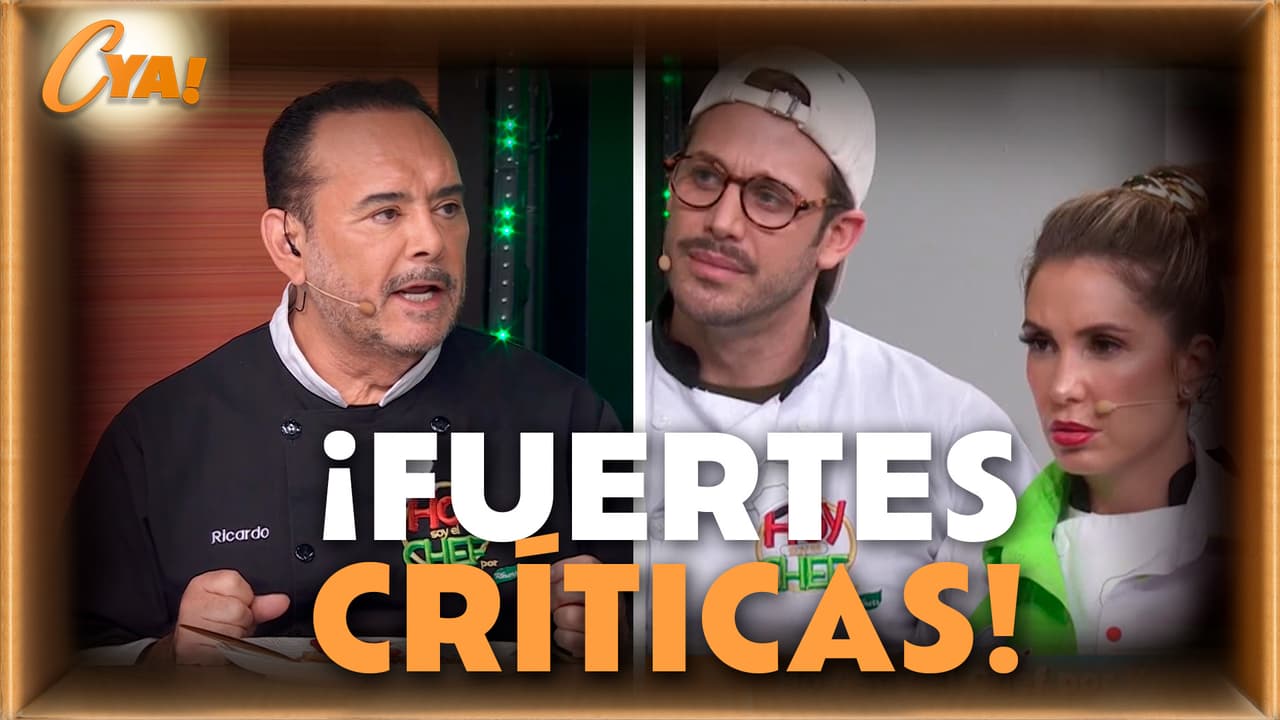El chef Ricardo sorprende con duras críticas en Hoy Soy el Chef