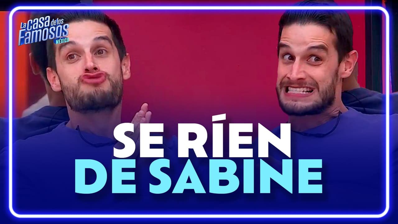 ¡Adrián Marcelo y Ricardo IMITAN a Sabine y sus gestos!
