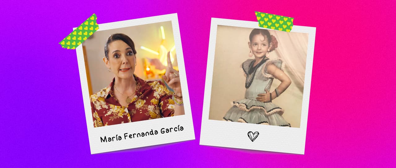 La actriz María Fernanda García, ‘La Pastora en ‘Como tú no hay 2’, dijo en entrevista con Las Estrellas que de su niñez añora: “estar con mis papás en las Navidades, la felicidad que no sabía que tenía pero que ahí estaba siempre amada, jugando con mis hermanos y con mis primos de San Miguel de Allende. Mi papá con mi simpática madre”.