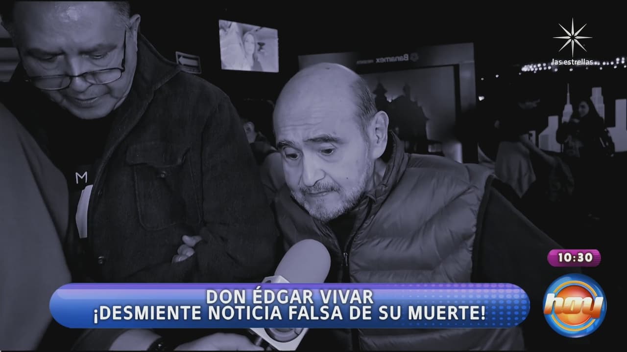 ¿Muere Édgar Vivar de ‘Vecinos’? Esto se sabe del primer actor