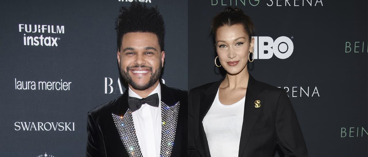 Captan a The Weeknd y Bella Hadid besándose