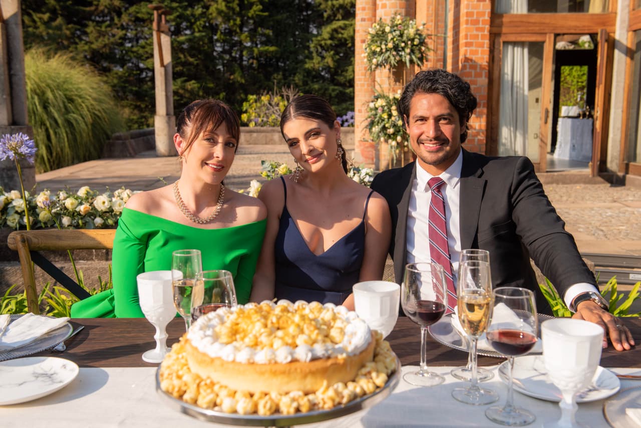 'Patricia', 'Montse' y 'Felipe' posaron para la cámara de Las Estrellas.