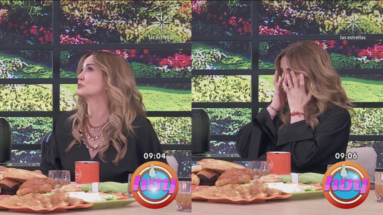 Andrea Legarreta se conmueve al hablar de la muerte de su sobrino