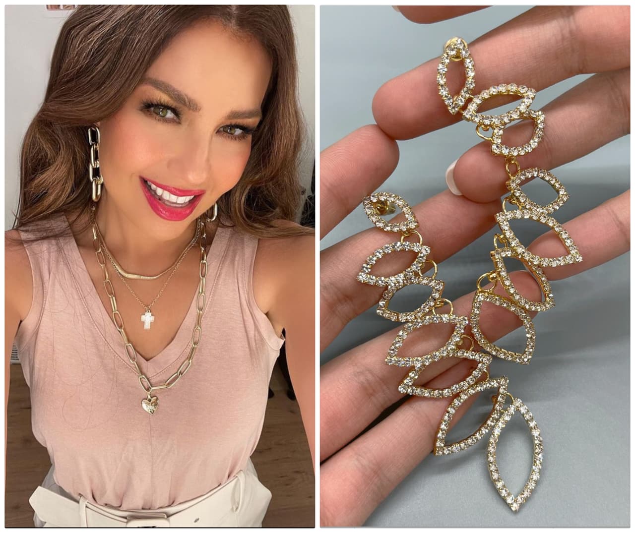 Thalía tiene una marca de ropa y joyería y éstos son sus precios