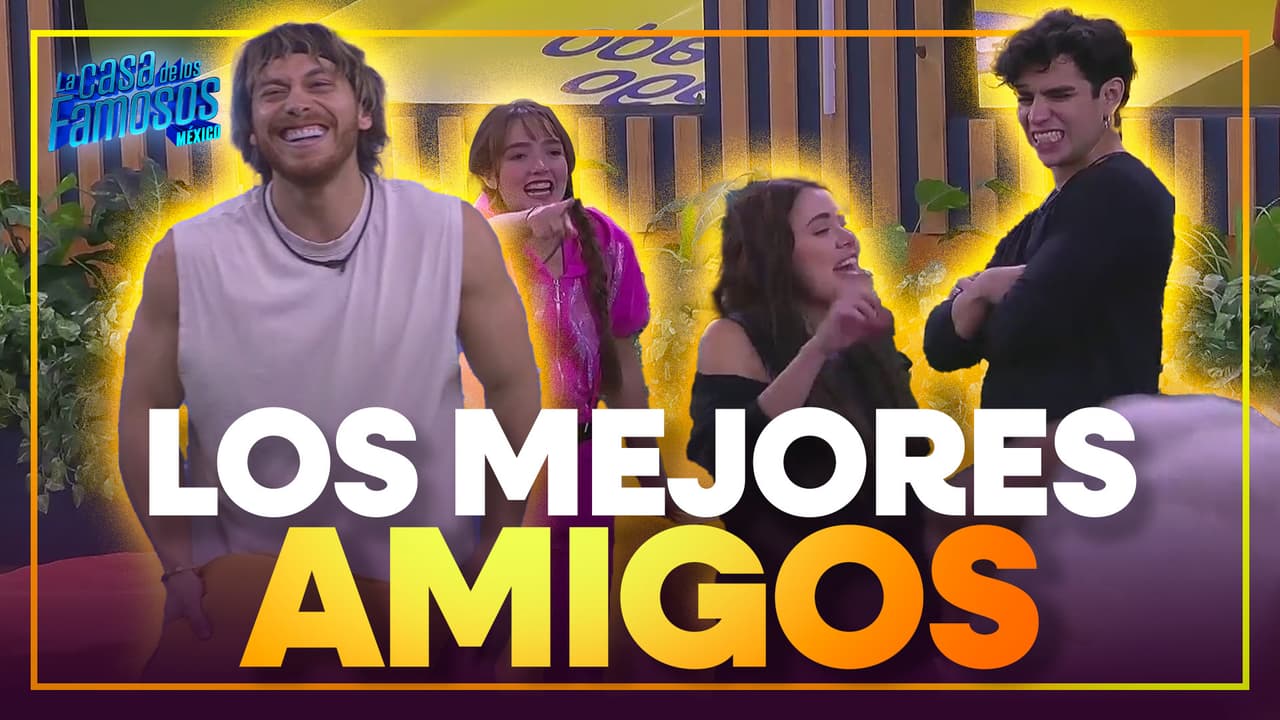 Aldo, Mariana, Aarón y Elaine más UNIDOS y DIVERTIDOS que nunca