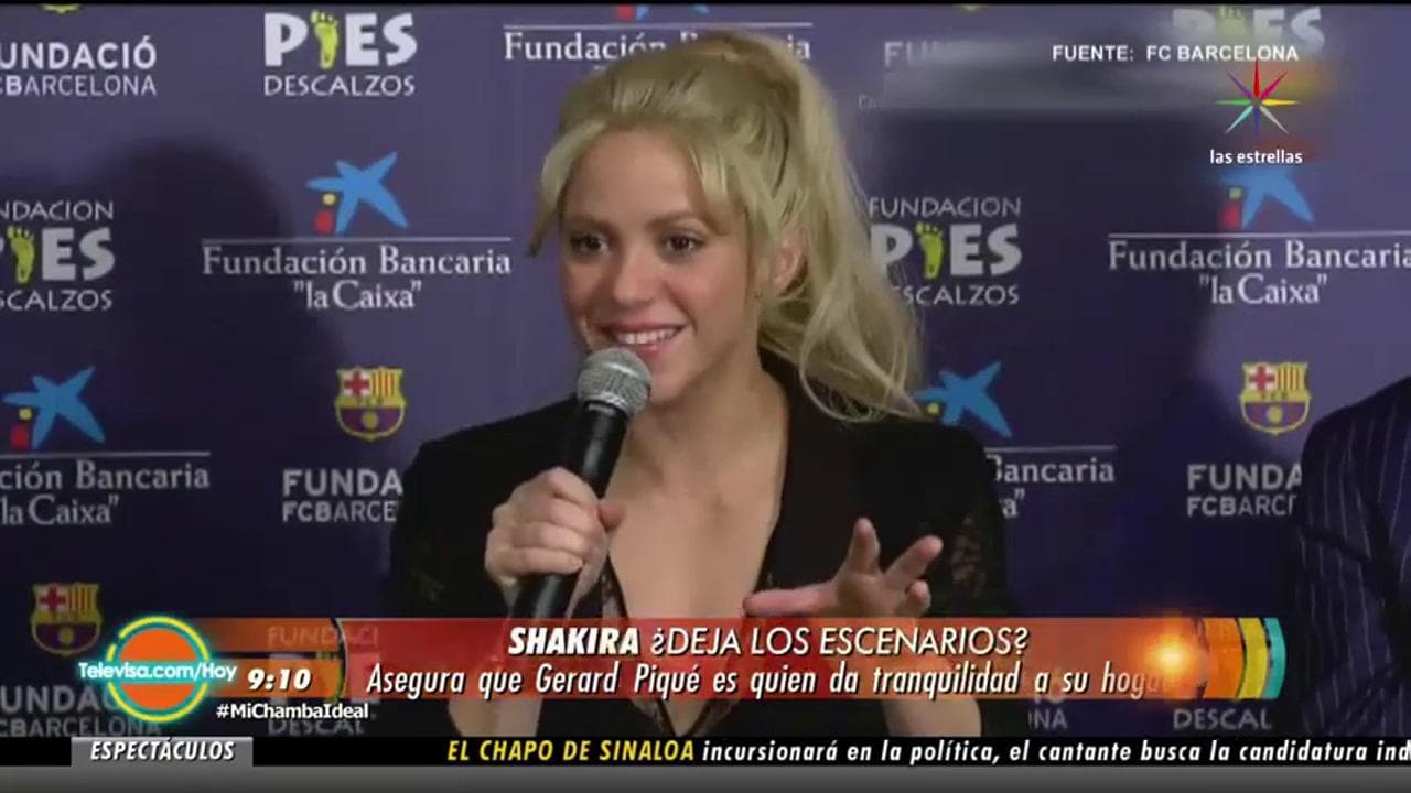 ¡Como nunca! Shakira se derrite de amor por Gerard Piqué
