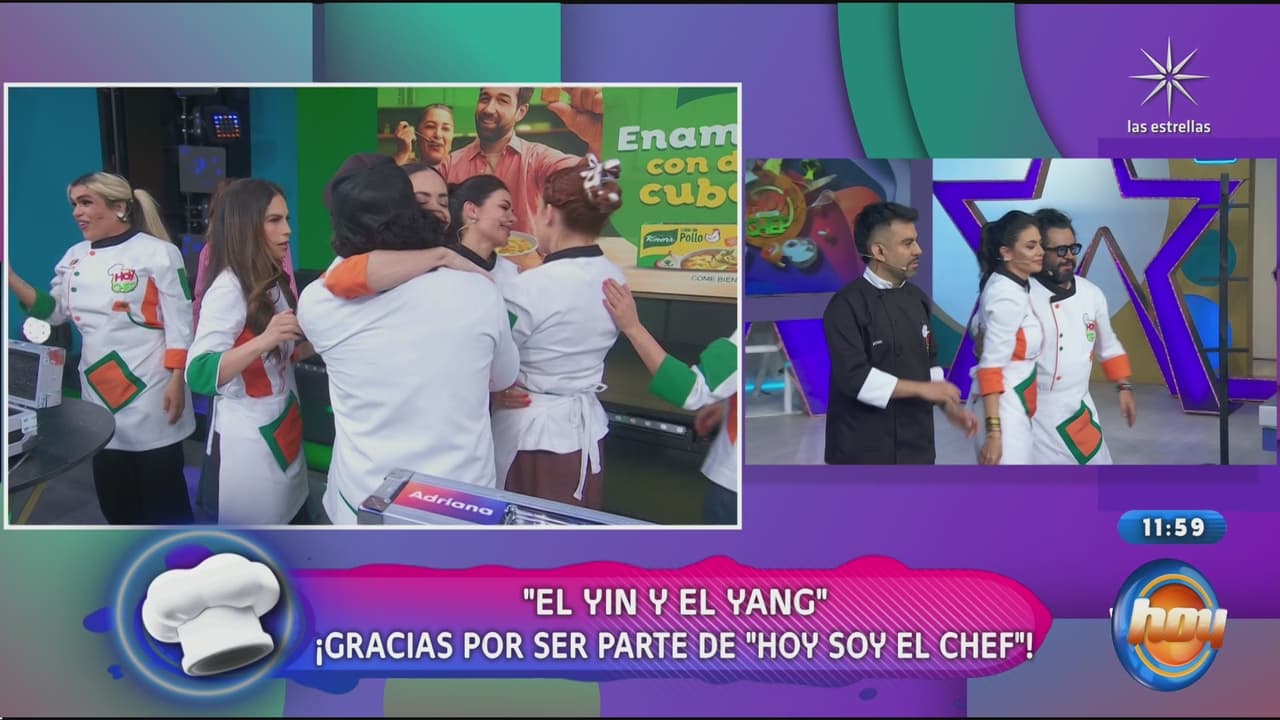 Andrea Legarreta deja en shock al revela a la tercera pareja eliminada de Hoy soy el Chef