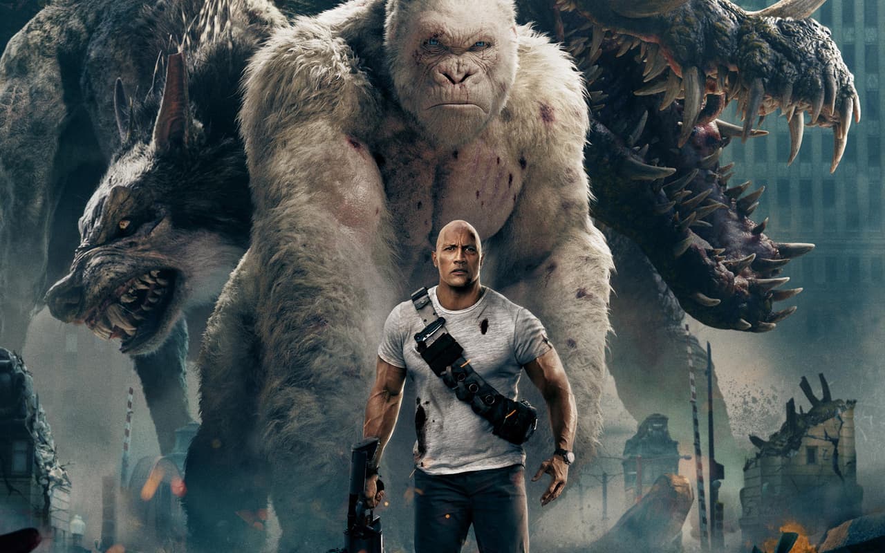 Reseña: Dwayne Johnson salva al mundo de nuevo en ‘Rampage: Devastación’