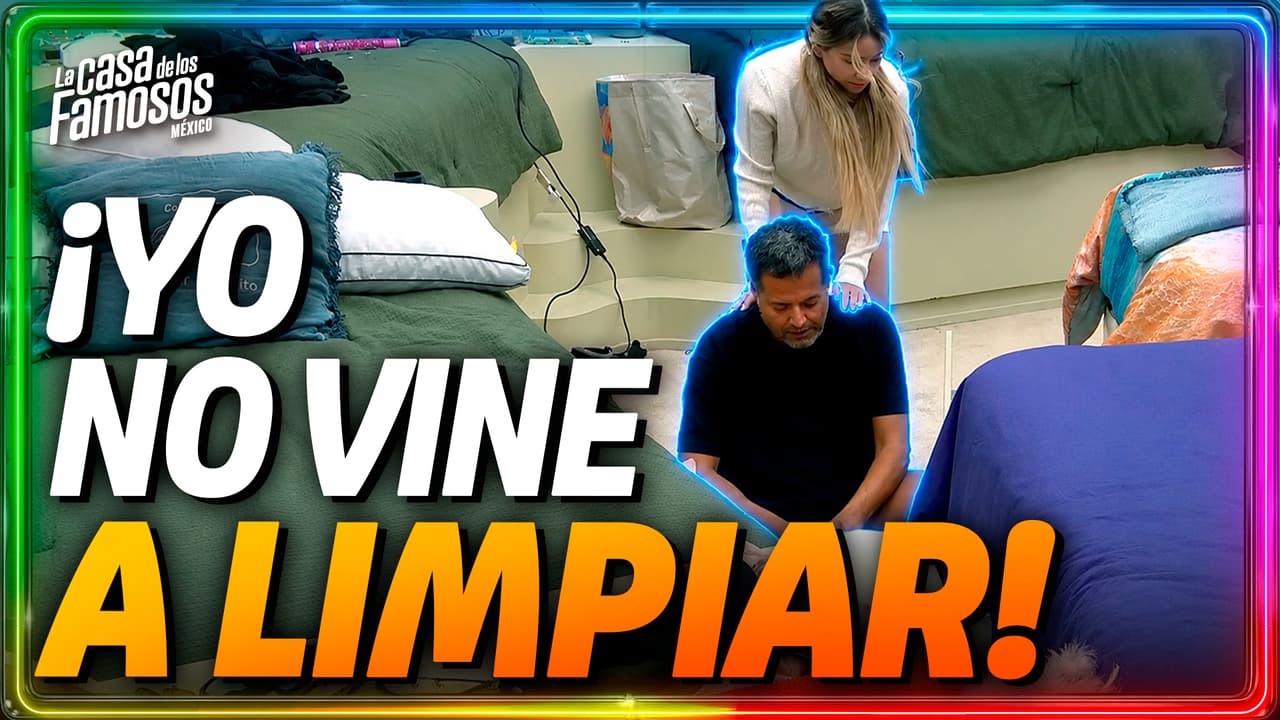 ¡ALDO SE REBELA! "Yo no vine aquí a limpiar"