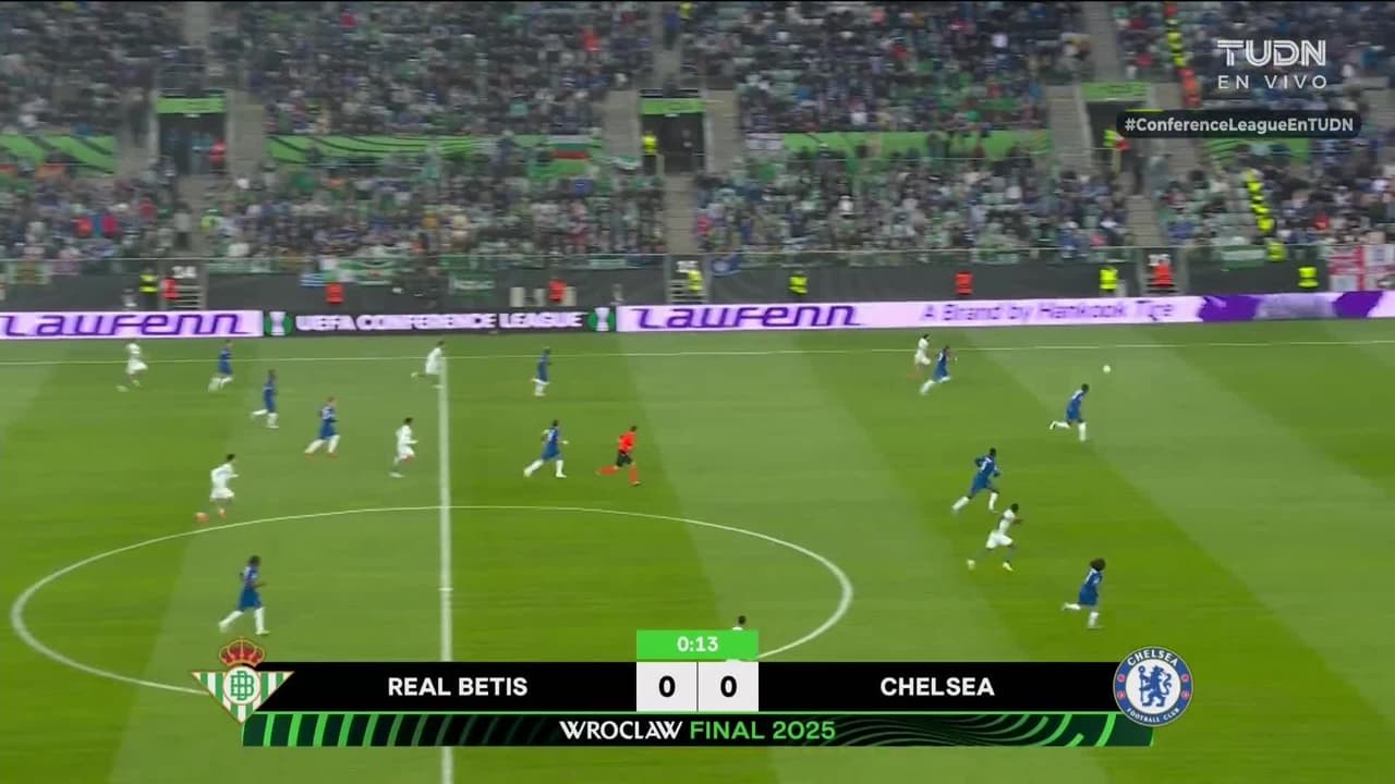 ¡Inicia la final de Conference League! Betis vs Chelsea en vivo