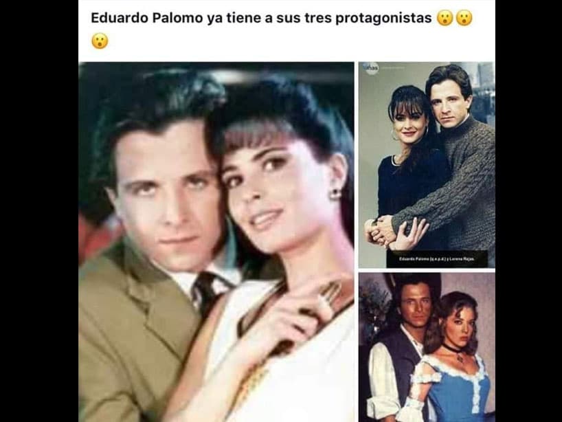 Tras darse a conocer la muerte de Edith González, los usuarios de las redes sociales comenzaron a hablar de esta coincidencia, compartiendo una imagen de Palomo con las intérpretes en las diferentes telenovelas que grabaron.
