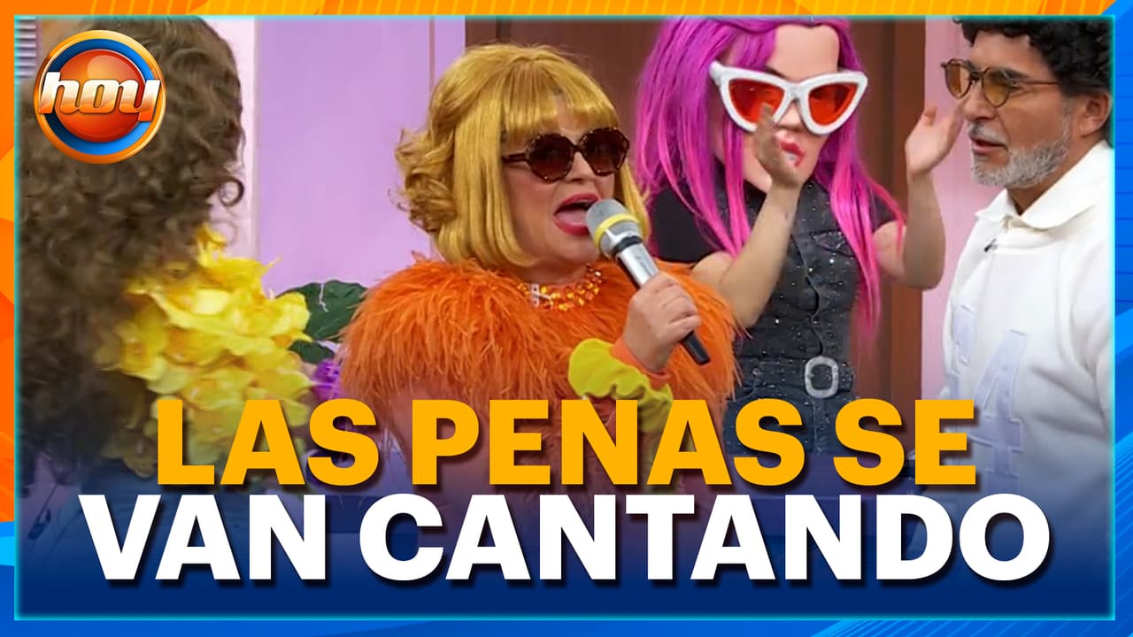 Martha Figueroa prende el 'Canta la palabra' con su disfraz