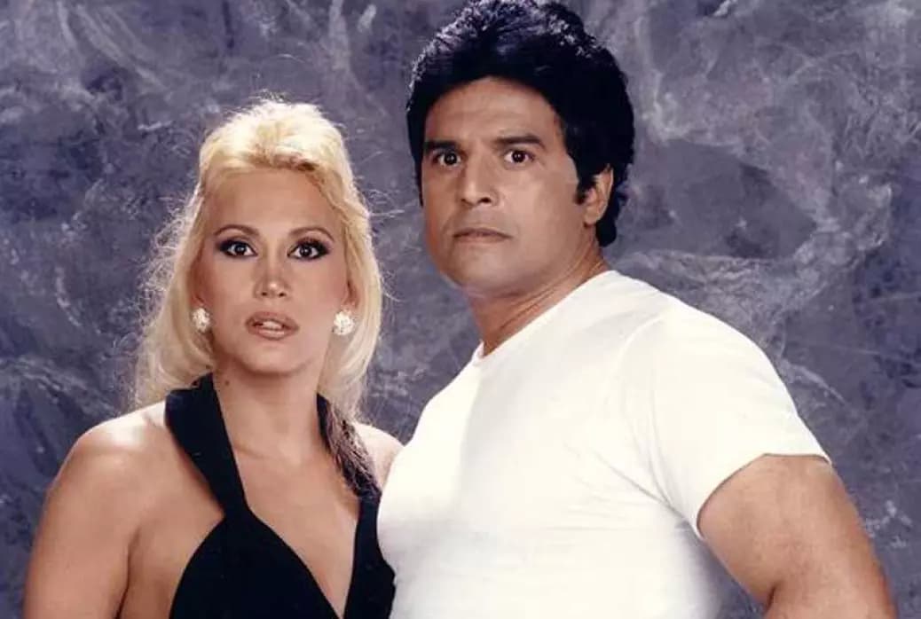 Laura León fue pareja de Erik Estrada en 'Dos mujeres, un camino'