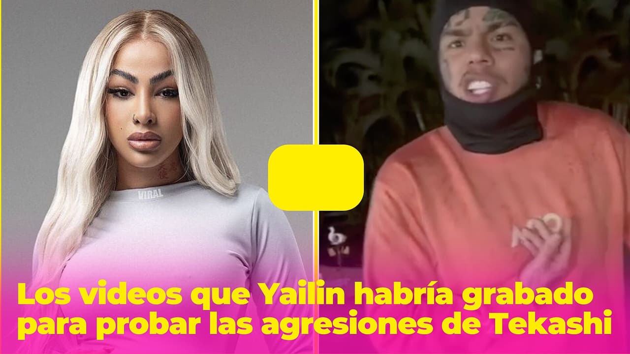 “Tú me golpeaste”: los videos que Yailin habría grabado para probar las agresiones de Tekashi salen a la luz