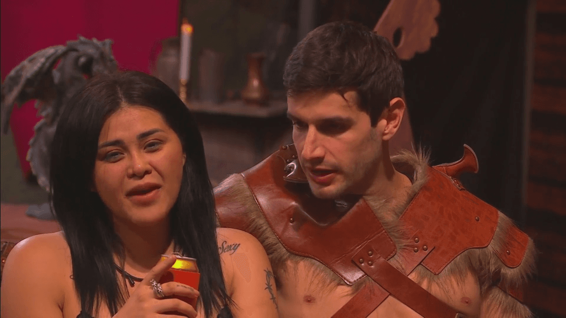 Gomita y Adrián Marcelo en fiesta vikinga