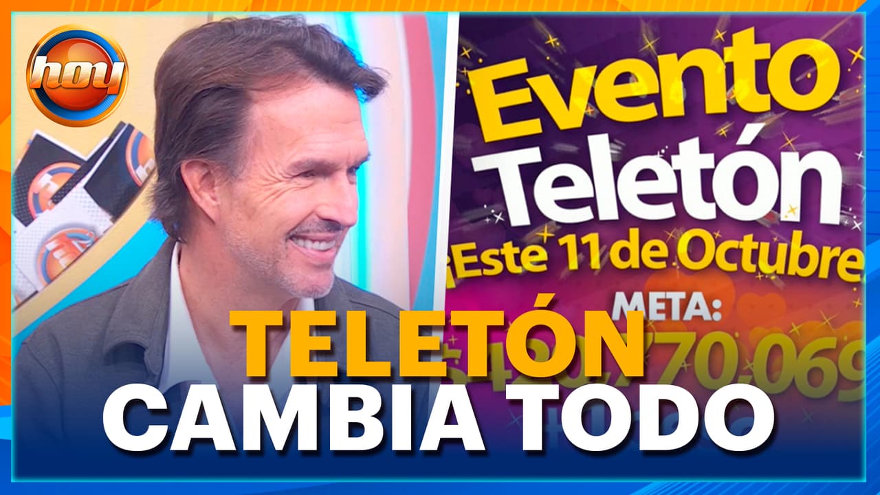 Fernando Landeros revela la meta y a las estrellas que se unirán al Teletón 2025