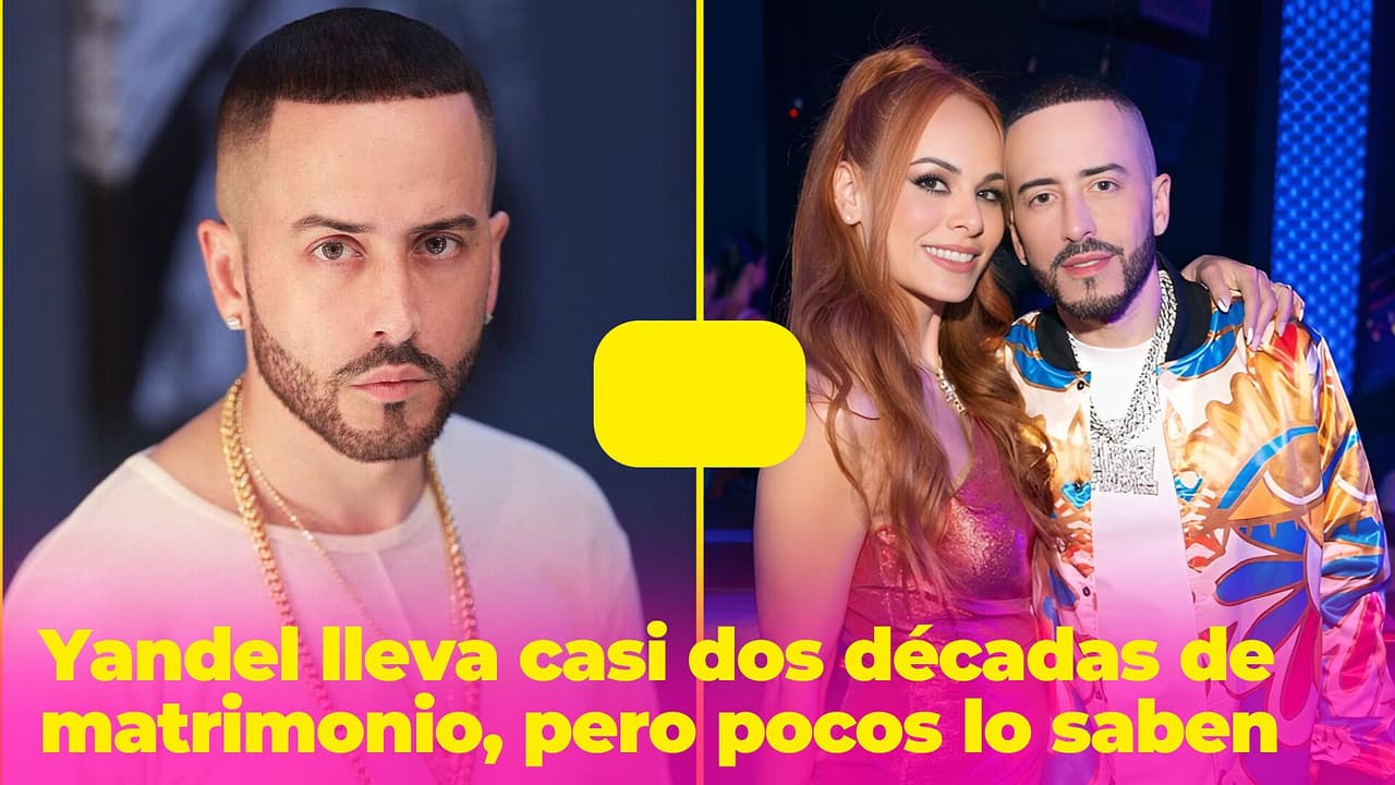 Yandel conoció al amor de su vida antes de la fama: pocos saben que lleva casi dos décadas de matrimonio