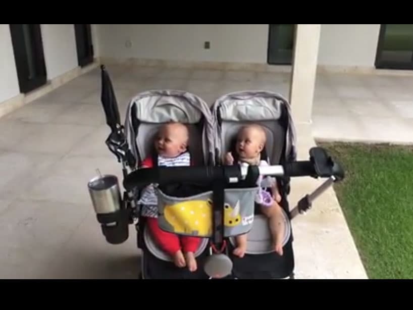 A través de Instagram, Enrique comparte diversos videos de cómo se divierte con Nicholas y Lucy, quienes no paran de reír con sus ocurrencias.