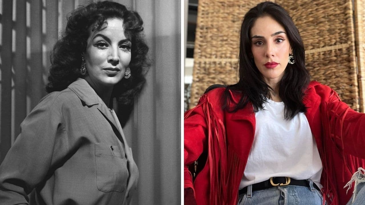 Así luce Sandra Echeverría caracterizada como María Félix para su serie