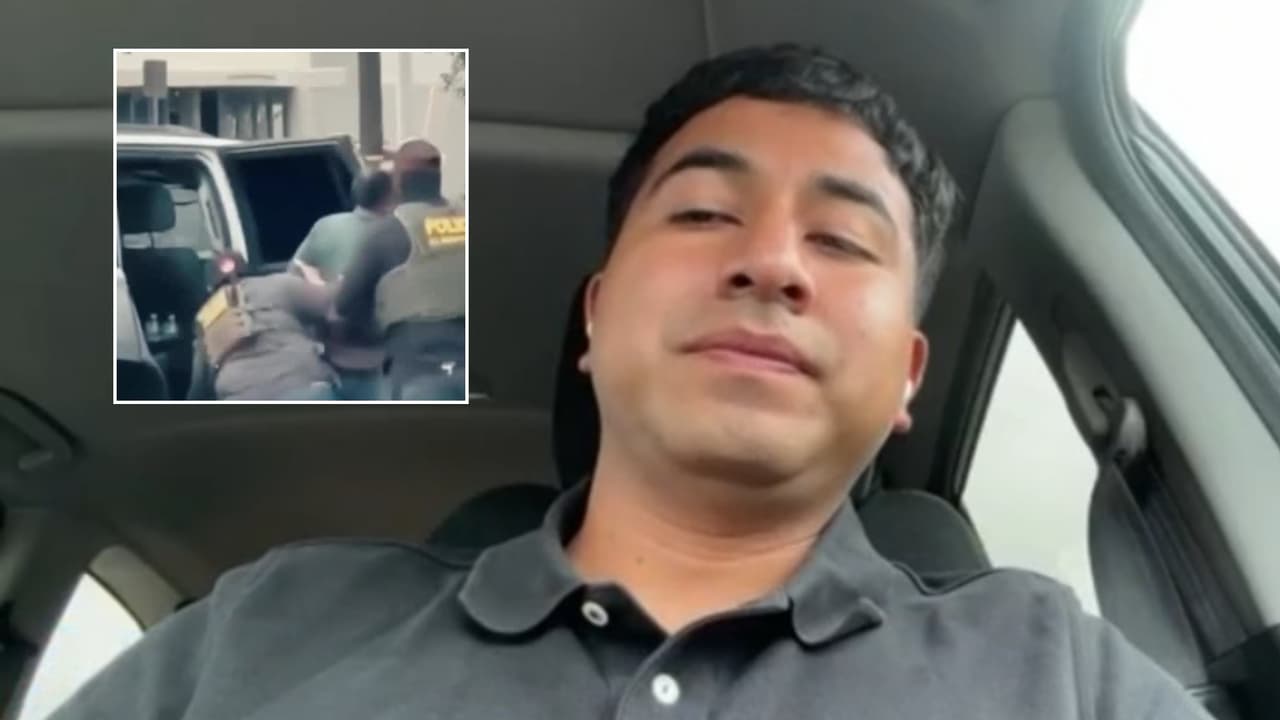 "Siento mucha rabia": habla un hijo del jardinero detenido violentamente por agentes de Inmigración