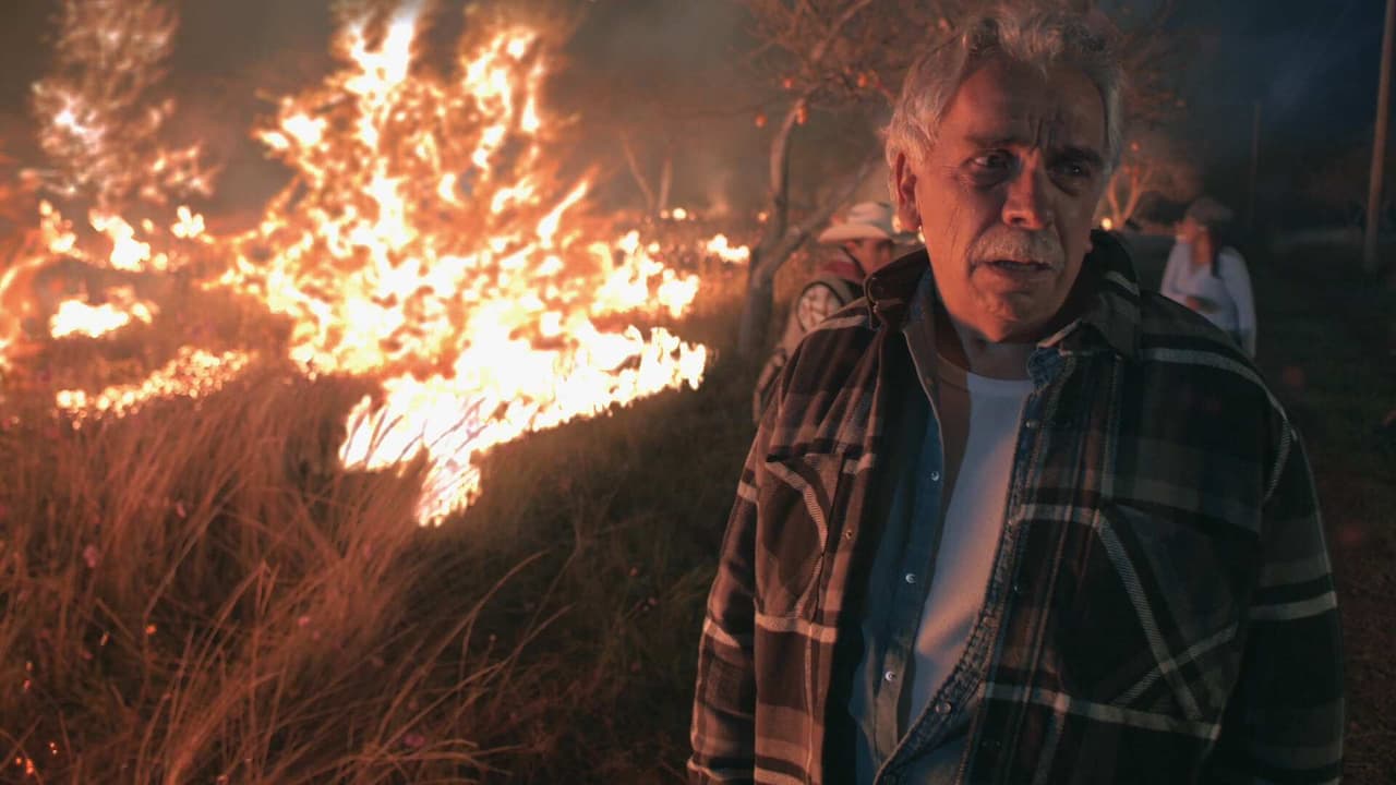 Así se grabó el incendio de los manzanales en ‘Amor Dividido’