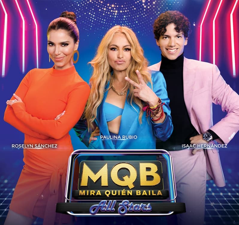 Roselyn Sánchez, Paulina Rubio e Isaac Hernández llegan a Mira Quién Baila All Stars
