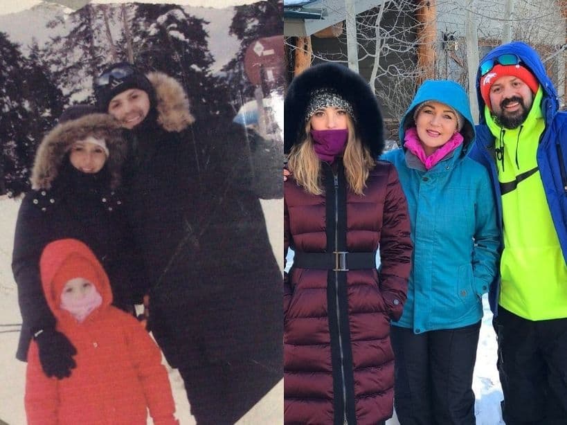 Melenie Carmona, hija de Alicia Villarreal y Arturo Carmona, creció con Cruz Martínez como un segundo padre, faceta que en muchas de sus publicaciones reconoce al músico con cariñosos mensajes.