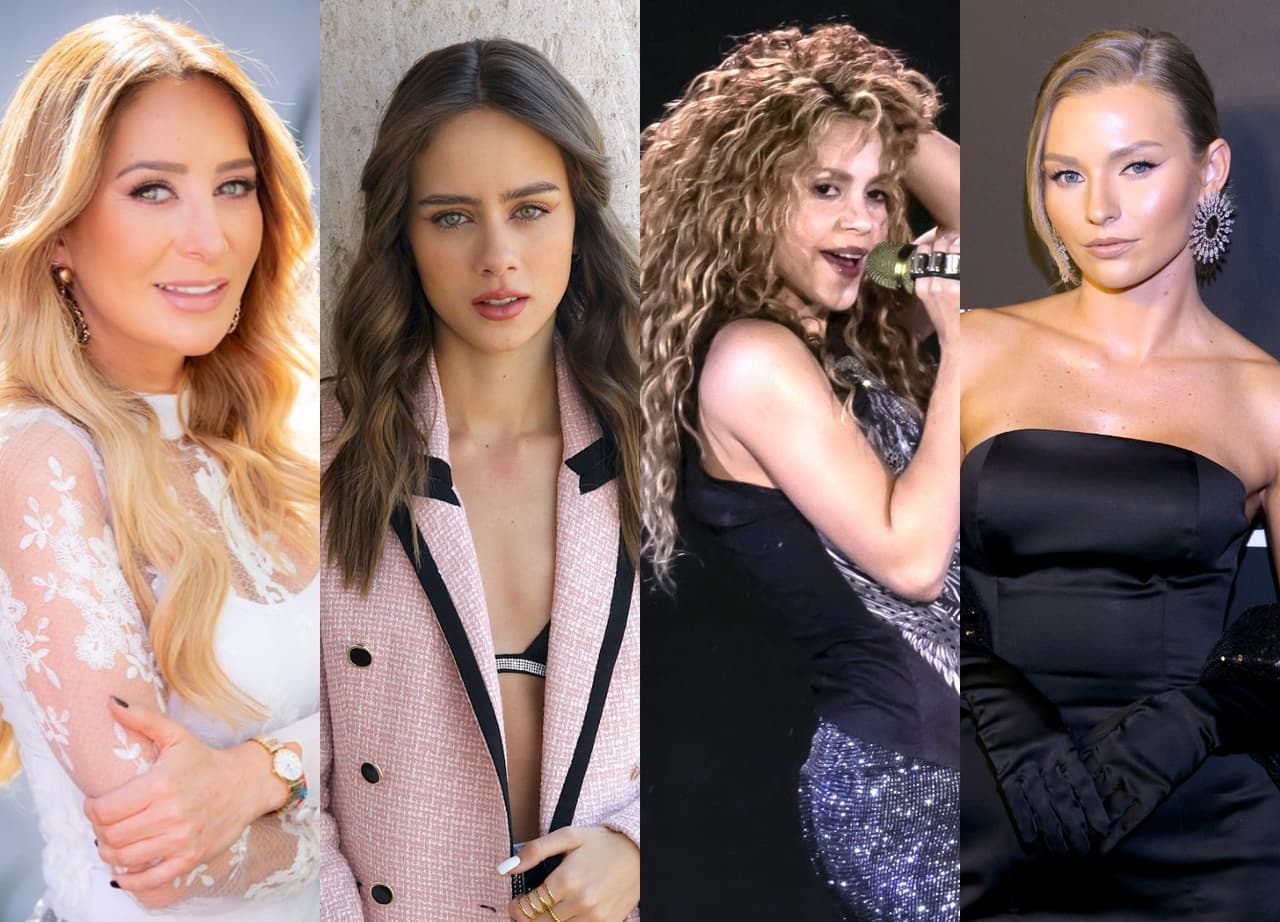 Shakira y otras famosas que cambiaron de look durante este 2022