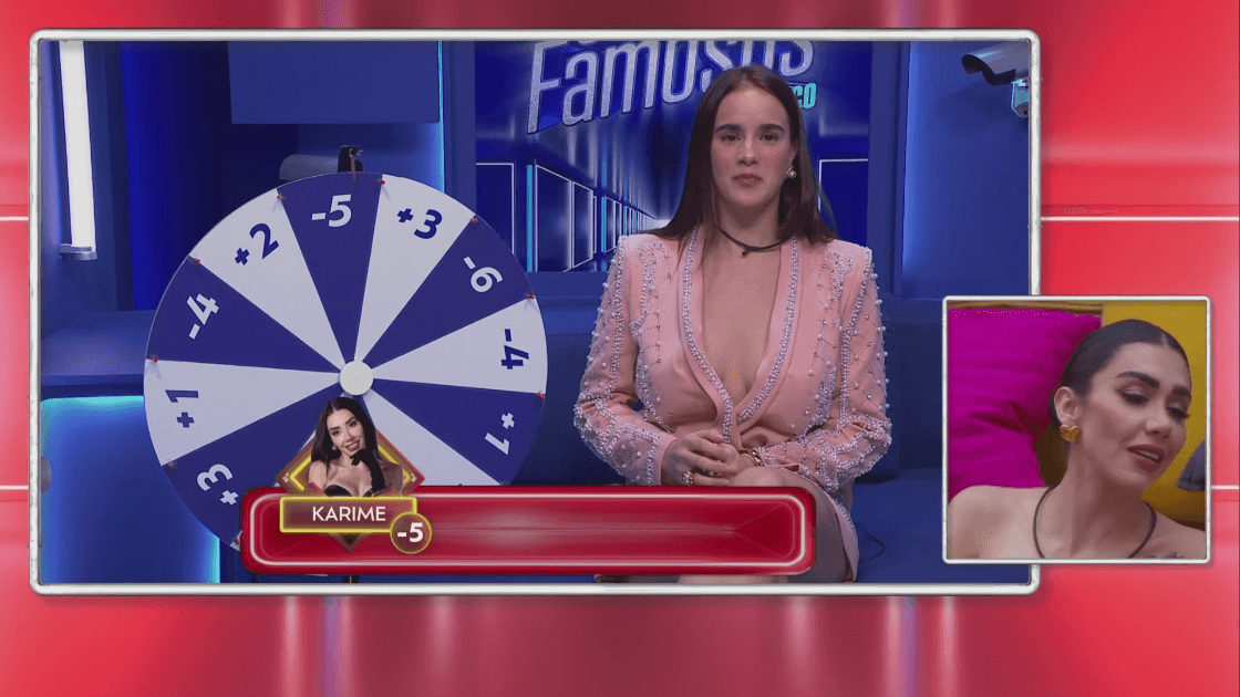 Gala salva a Karime de la nominación con ayuda de la ruleta