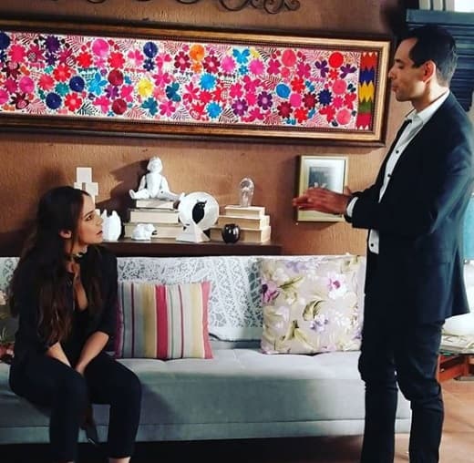 Alejandro aseguró pasársela bien, dejando entre ver el buen compañerismo en el elenco de la serie.