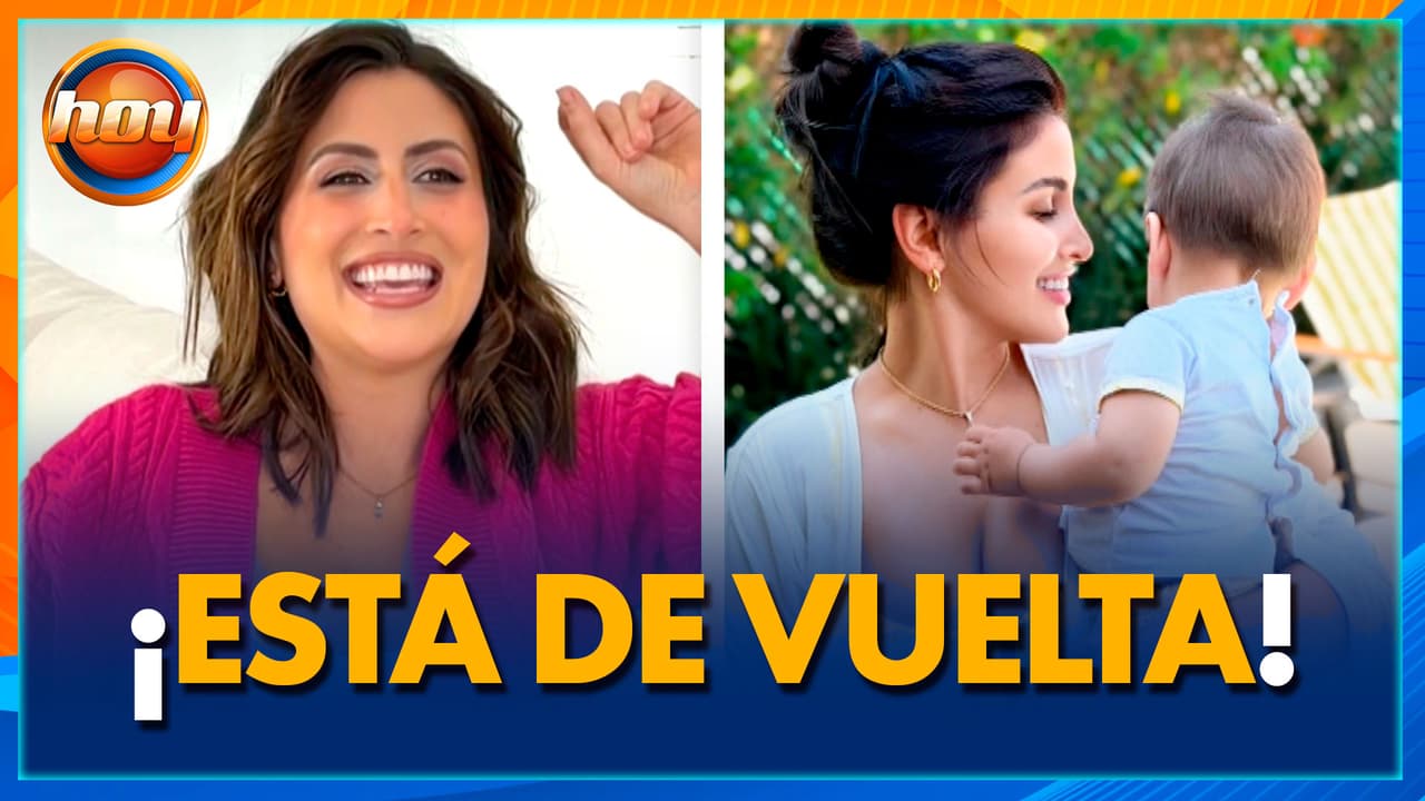 Sofía Rivera Torres prepara su regreso a las TELENOVELAS tras convertirse en MAMÁ