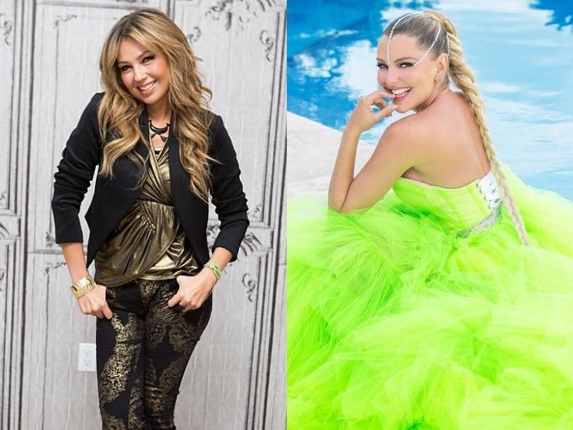 Marjorie de Sousa se vuelve tendencia al interpretar canción de Thalía: ‘Tu voz perfecta’