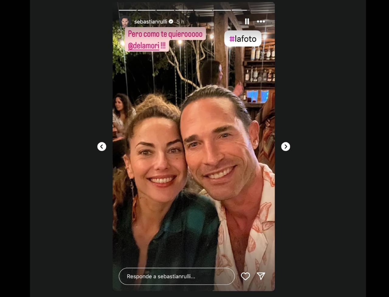 Barbar Mori y Sebastian Rulli.