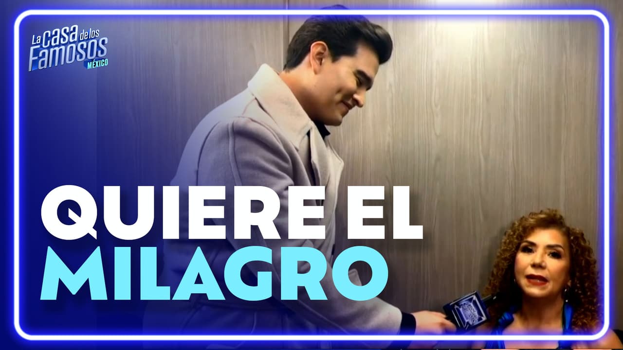 Mamá de Karime llegó con el cirio hasta el foro de La Casa de los Famosos México. ¿Llegará el milagro? 
