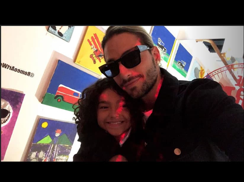 Maluma apoya a su sobrino