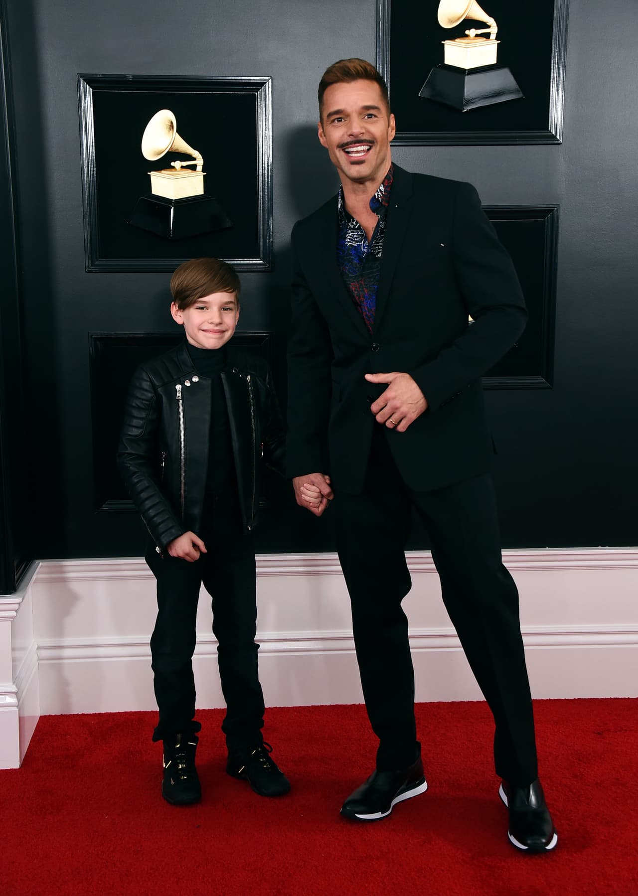 Matteo le robó la noche a su papá, Ricky Martin