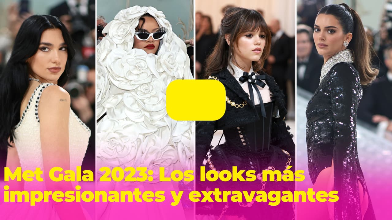 Met Gala 2023: los looks más hermosos y extravagantes (un famoso se disfrazó de gato)