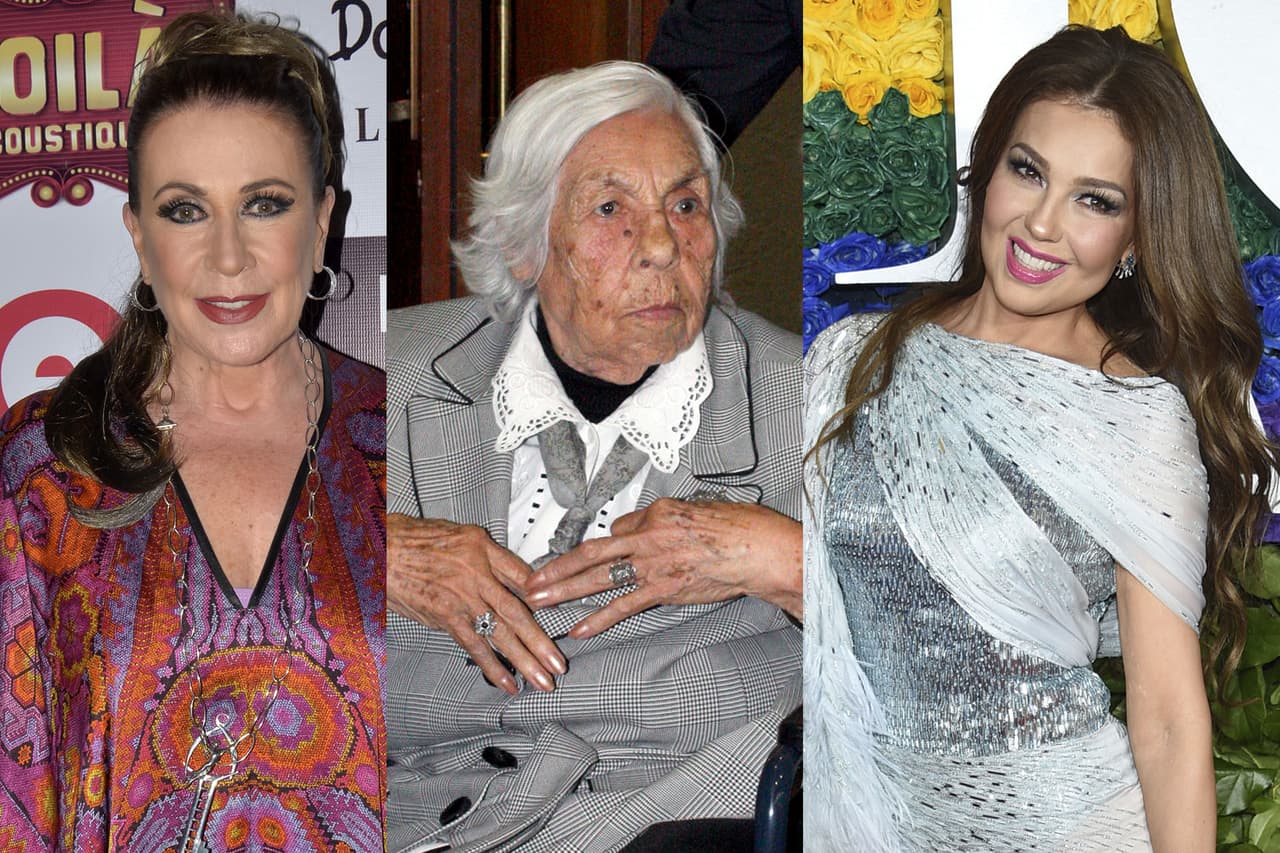 Laura Zapata asegura que Thalía es la única de sus hermanas que ayuda a su abuela