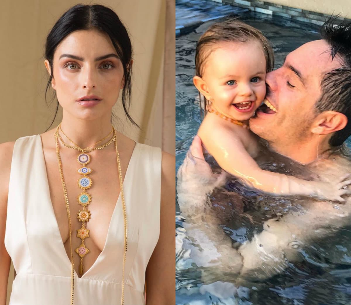 Kailani y Mauricio Ochmann hacen reír a Aislinn Derbez en cómicos videos
