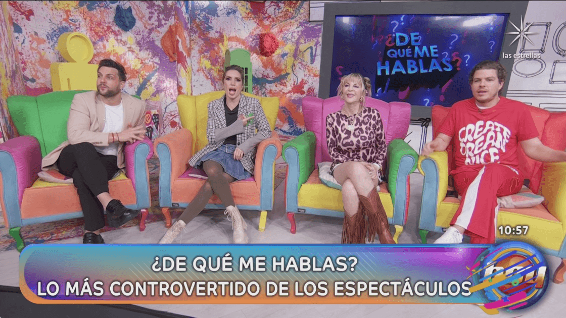 Nicola en la sección '¿De qué me hablas?'