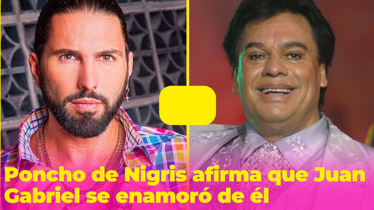 "Ya quisieras": Poncho de Nigris asegura que Juan Gabriel se enamoró de él, pero el Internet no le cree