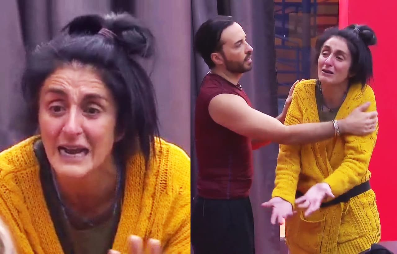 Bárbara, ahogada en llanto, acepta que no aguanta más y pide irse: "Sáquenme de aquí"